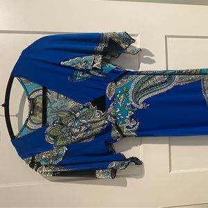 Two maxi dresses. Very flattering. Size 4. Stretchy and comfortable.